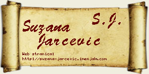 Suzana Jarčević vizit kartica